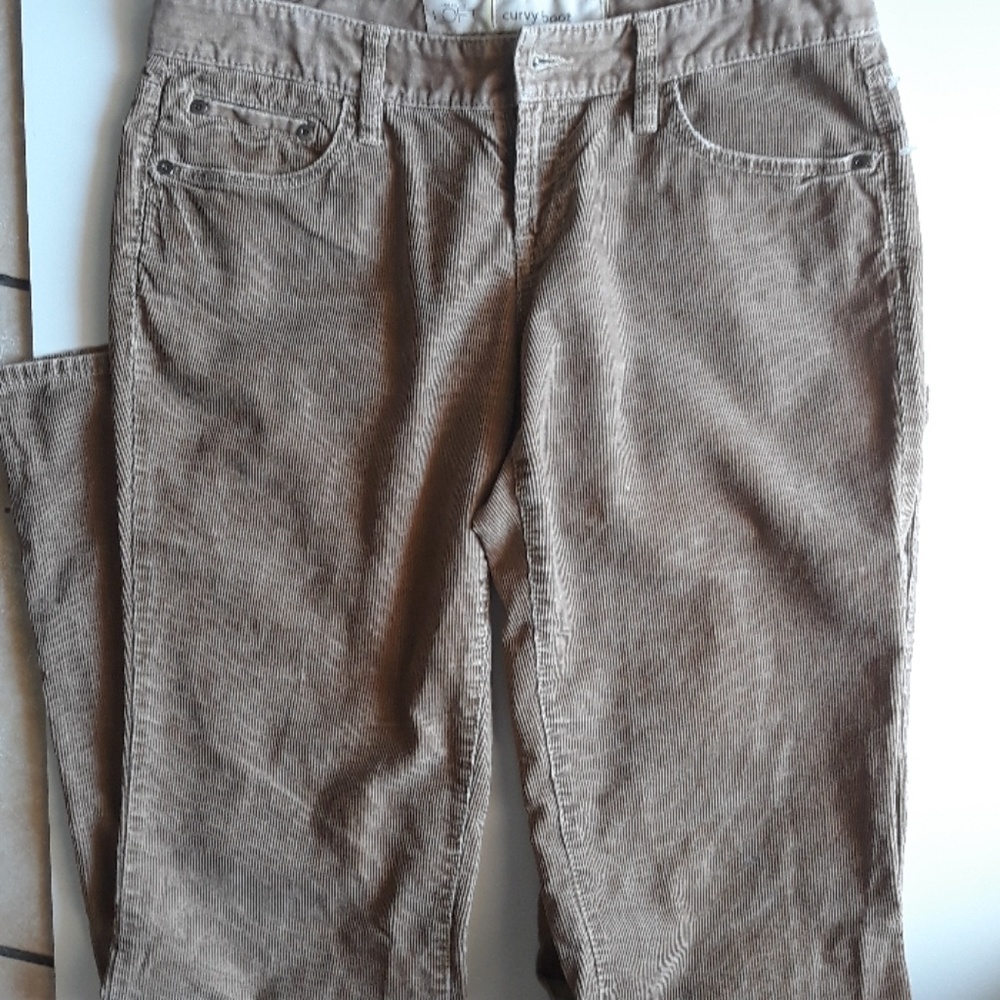 Ann Taylor loft curvy boot womens pants 6x32